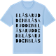 Blue Soul t-shirt med Blåsarudden ordlek t-shirt