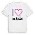 Jag älskar Blåsås t-shirt stort tryck