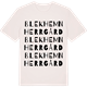 Vintage White t-shirt med Blekhemn herrgård ordlek t-shirt