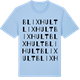 Blue Soul t-shirt med Blixhult ordlek t-shirt