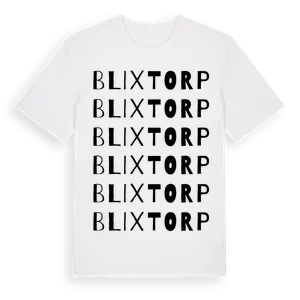 Blixtorp ordlek t-shirt – ekologisk bomull t-shirt från Pinshirt
