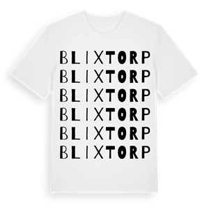 Blixtorp ordlek t-shirt – ekologisk bomull t-shirt från Pinshirt