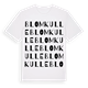 Blomkulle ordlek t-shirt