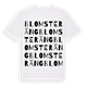 Blomsteräng ordlek t-shirt