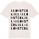 Vintage White t-shirt med Blomsterkulla ordlek t-shirt