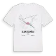 Blomstermåla karta t-shirt