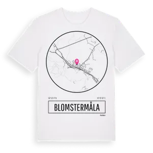 Blomstermåla t-shirt – ekologisk bomull t-shirt från Pinshirt