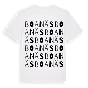 Boanäs ordlek t-shirt – ekologisk bomull t-shirt från Pinshirt