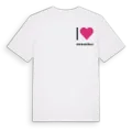 Jag älskar Bockaskögle t-shirt litet tryck