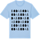 Blue Soul t-shirt med Boda ordlek t-shirt