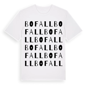 Bofall ordlek t-shirt – ekologisk bomull t-shirt från Pinshirt