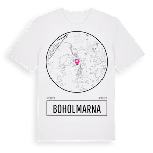 Boholmarna t-shirt – ekologisk bomull t-shirt från Pinshirt
