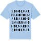 Blue Soul t-shirt med Boholmarna ordlek t-shirt