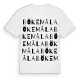 Bökemåla ordlek t-shirt
