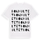 Bokhultet ordlek t-shirt