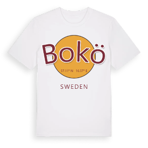 Bokö cirkel t-shirt – ekologisk bomull t-shirt från Pinshirt