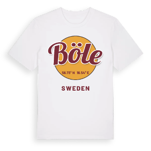 Böle cirkel t-shirt – ekologisk bomull t-shirt från Pinshirt