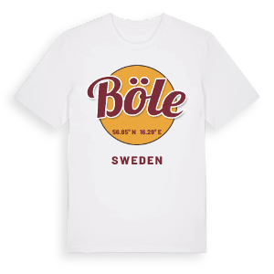Böle cirkel t-shirt – ekologisk bomull t-shirt från Pinshirt