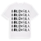 Bölemåla ordlek t-shirt