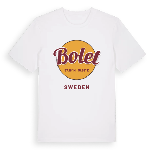 Bolet cirkel t-shirt – ekologisk bomull t-shirt från Pinshirt