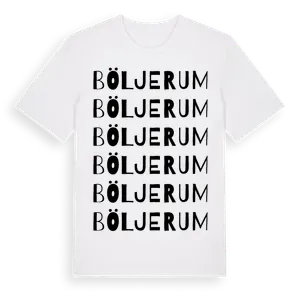Böljerum ordlek t-shirt – ekologisk bomull t-shirt från Pinshirt