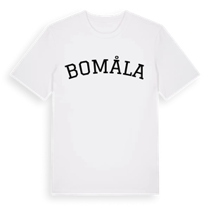 Bomåla böjd t-shirt – ekologisk bomull t-shirt från Pinshirt