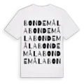 Bondemåla ordlek t-shirt