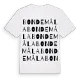 Bondemåla ordlek t-shirt