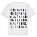 Bönemåla ordlek t-shirt