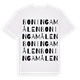Boningamålen ordlek t-shirt