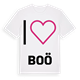 Jag älskar Boö t-shirt stort tryck
