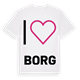 Jag älskar Borg t-shirt stort tryck