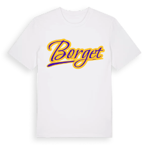 Borget baseball t-shirt – ekologisk bomull t-shirt från Pinshirt