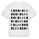 Borgholm ordlek t-shirt