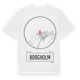 White t-shirt med Borgholm t-shirt