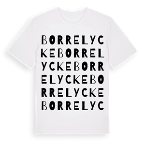 Borrelycke ordlek t-shirt – ekologisk bomull t-shirt från Pinshirt
