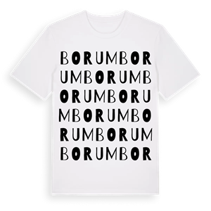 Borum ordlek t-shirt – ekologisk bomull t-shirt från Pinshirt