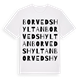 Borvedshyltan ordlek t-shirt