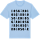 Blue Soul t-shirt med Bosgård ordlek t-shirt