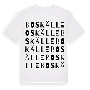 Boskälle ordlek t-shirt – ekologisk bomull t-shirt från Pinshirt