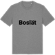 Mid Heather Gray t-shirt med Boslät fetstil t-shirt