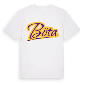 Böta baseball t-shirt – ekologisk bomull t-shirt från Pinshirt