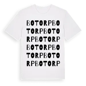 Botorp ordlek t-shirt – ekologisk bomull t-shirt från Pinshirt