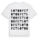 Botorpet ordlek t-shirt