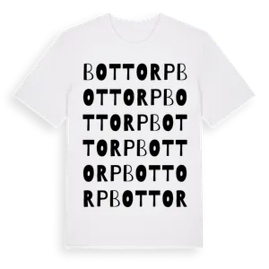 Bottorp ordlek t-shirt – ekologisk bomull t-shirt från Pinshirt