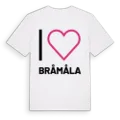 Jag älskar Bråmåla t-shirt stort tryck