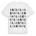 Bråmåla ordlek t-shirt