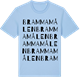 Blue Soul t-shirt med Brammamålen ordlek t-shirt