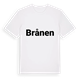 Brånen fetstil t-shirt