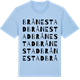 Blue Soul t-shirt med Brånestad ordlek t-shirt